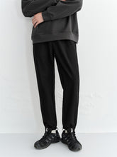 Men's Solid Tapered Jogger Pants